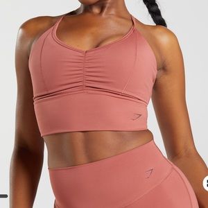 Longline sports bra